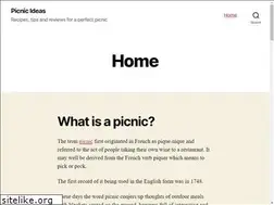 Sites similar to picnic-ideas.com