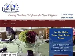 Sites similar to picopartyrents.com