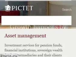 Sites similar to pictet.com