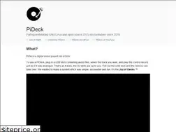 Sites similar to pideck.com
