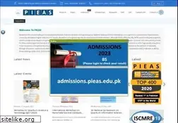 Sites similar to pieas.edu.pk