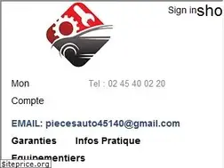 Sites similar to piecesauto45.com