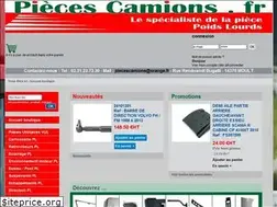 Sites similar to piecescamions.fr