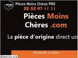 Sites similar to piecesmoinscheres.com