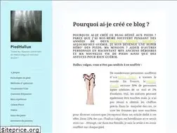 Sites similar to piedhallux.com