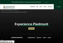 Sites similar to piedmont.edu