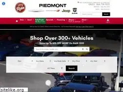 Sites similar to piedmontchryslerdodgejeep.com