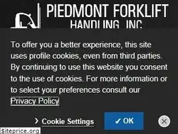Sites similar to piedmontforklifthandling.com