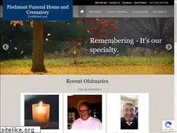 Sites similar to piedmontfuneralhome.com