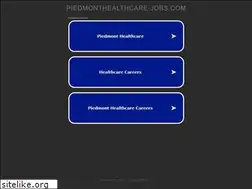 Sites similar to piedmonthealthcare-jobs.com
