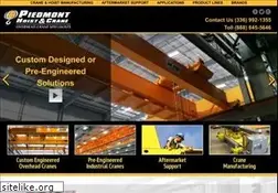 Sites similar to piedmonthoist.com