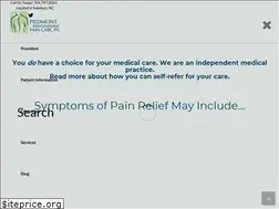Sites similar to piedmontpaincare.com