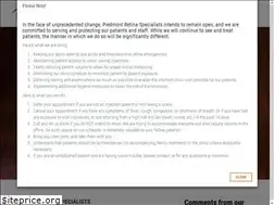 Sites similar to piedmontretina.com