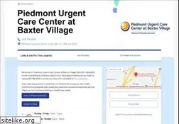 Sites similar to piedmonturgentcarebaxter.com