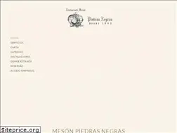 Sites similar to piedrasnegrasrestaurante.es