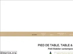 Sites similar to piedtable.fr