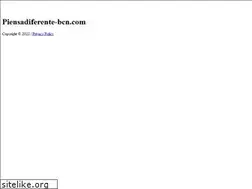 Sites similar to piensadiferente-bcn.com
