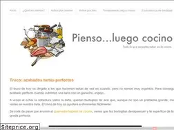 Sites similar to pienso-luego-cocino.blogspot.com