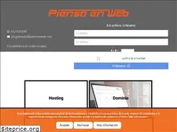 Sites similar to piensoenweb.com