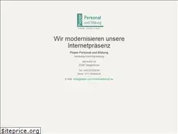 Sites similar to pieper-personalundbildung.de