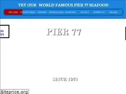 Sites similar to pier77seafood.com