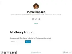 Sites similar to pierceboggan.com