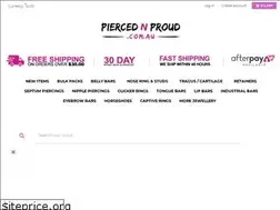 Sites similar to piercednproud.com.au