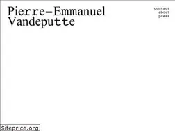 Sites similar to pierreemmanuelvandeputte.com