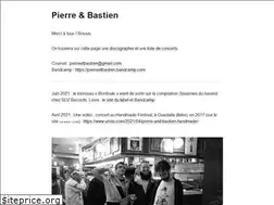 Sites similar to pierreetbastien.be