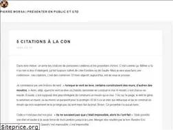 Sites similar to pierremorsa.com