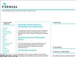 Sites similar to pierwsza.pl