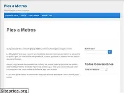 Sites similar to piesametros.com