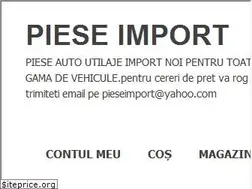 Sites similar to piese-import.ro