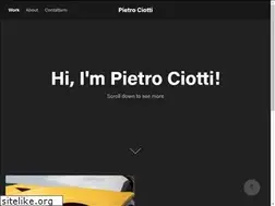 Sites similar to pietrociotti.com