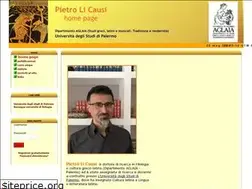 Sites similar to pietrolicausi.it