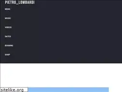Sites similar to pietrolombardimusic.de