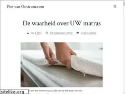 Sites similar to pietvanoostrum.com