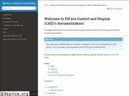 Sites similar to pifacecad.readthedocs.io