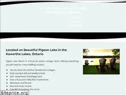 Sites similar to pigeonlakeresort.com