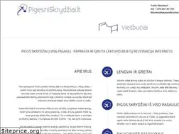 Sites similar to pigesniskrydziai.lt