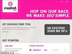 Sites similar to piggybackblogs.com