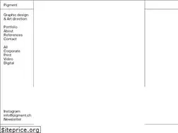 Sites similar to pigment.ch