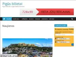 Sites similar to pigusbilietai.lt