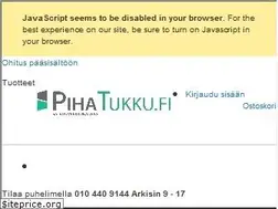Sites similar to pihatukku.fi