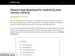 Sites similar to pikachuapp.info
