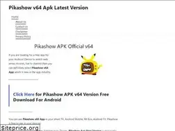 Sites similar to pikashow.info