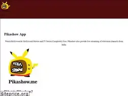 Sites similar to pikashow.me