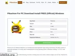 Sites similar to pikashowpc.com