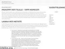 Sites similar to pikavippi-heti.fi