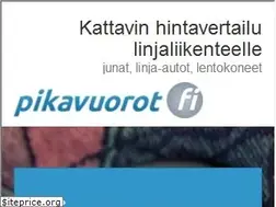 Sites similar to pikavuorot.fi